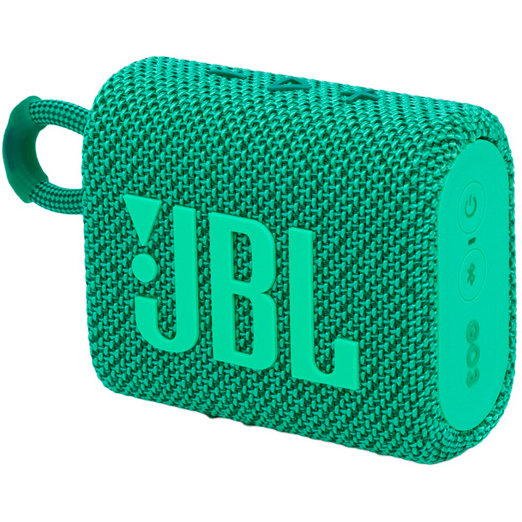 

Портативна акустика JBL GO 3 Eco Green (JBLGO3ECOGRN)