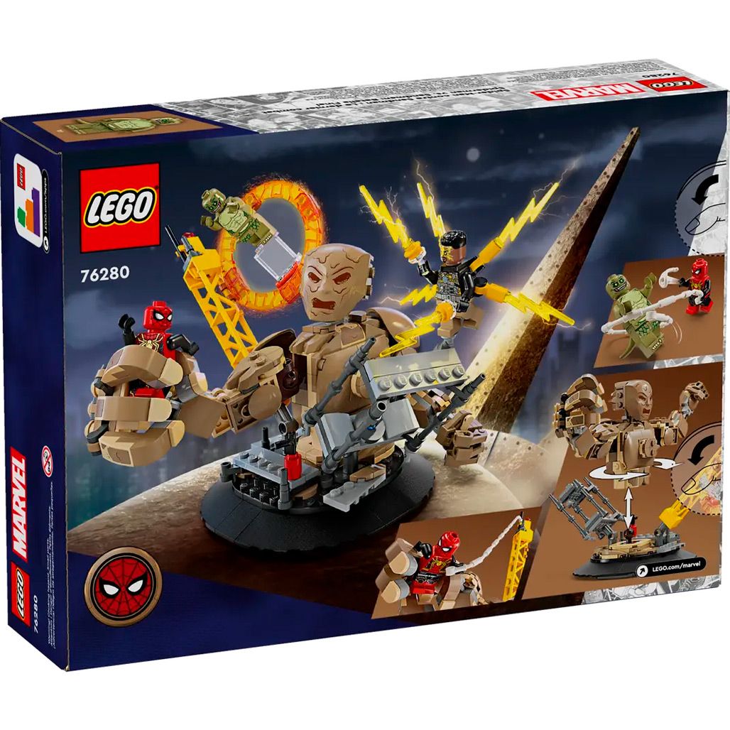 Конструктор LEGO Marvel Людина-павук vs Піщана людина: Вирішальна битва (76280)