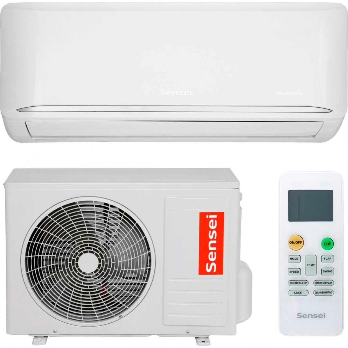 

Сплит-система Sensei Aquilon Inverter R32 SAC-12MBWS/I
