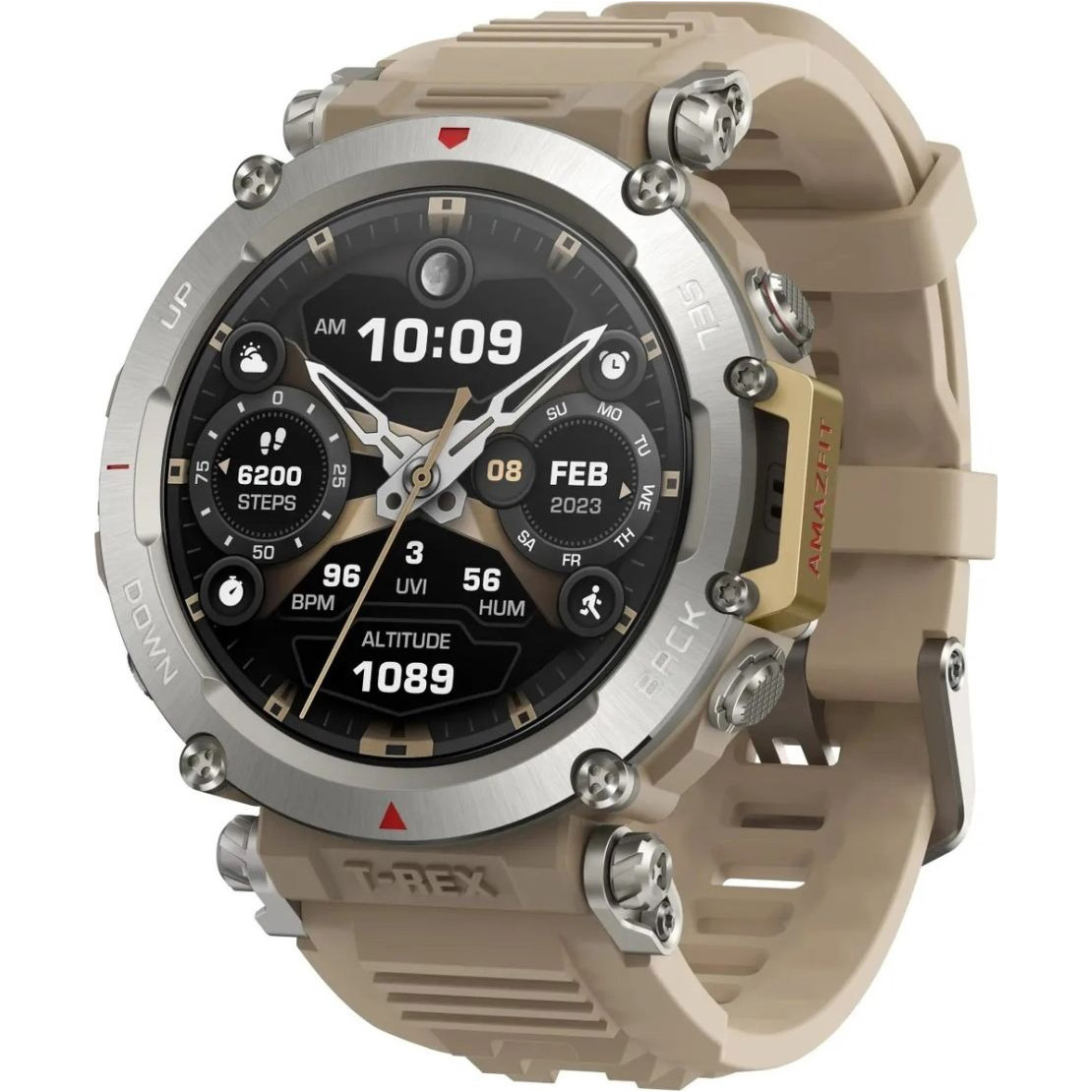 

Смарт-годинник Amazfit T-Rex Ultra Sahara (W2142EU2N)