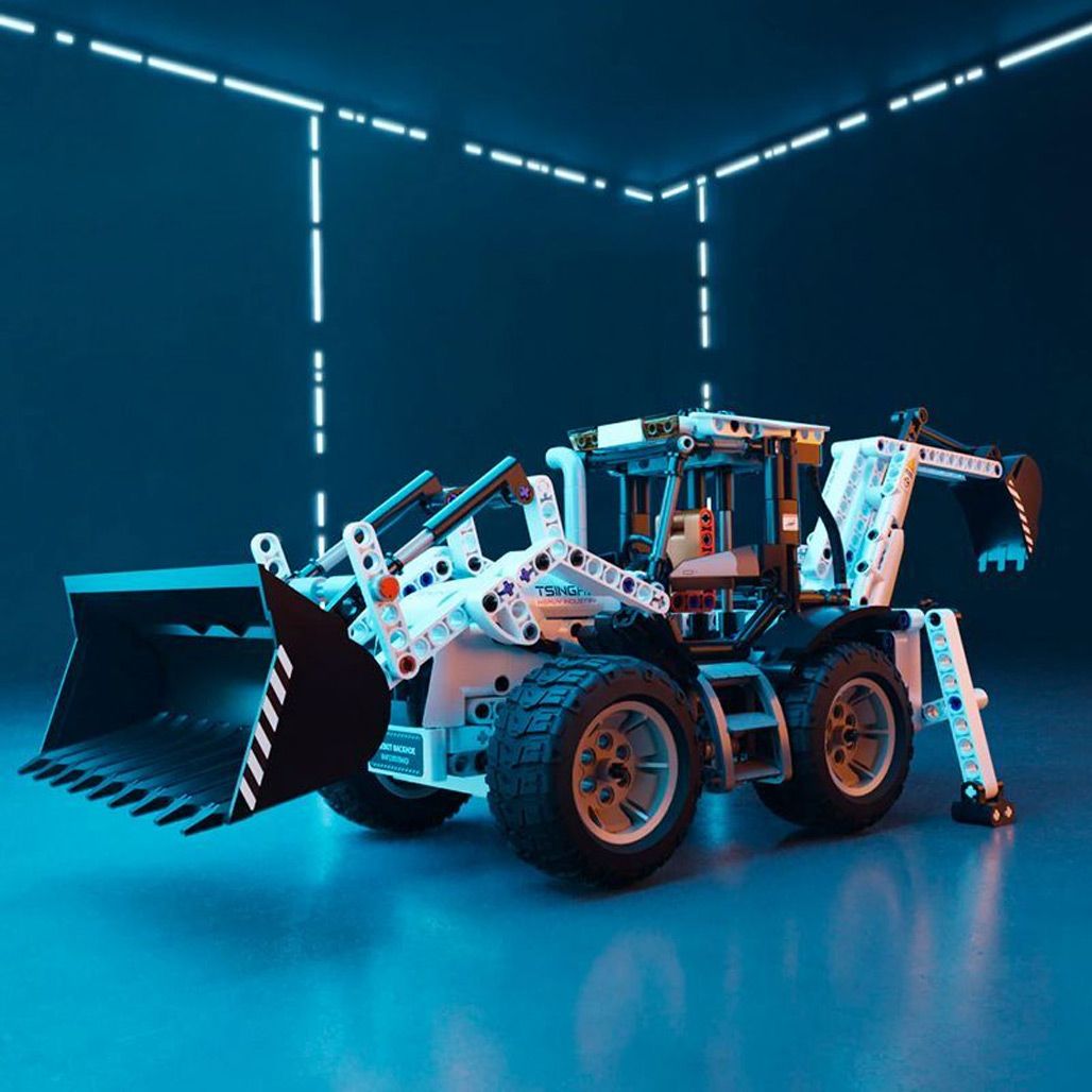 Конструктор ONEBOT Combined Excavator (OBDZJ10AIQI)