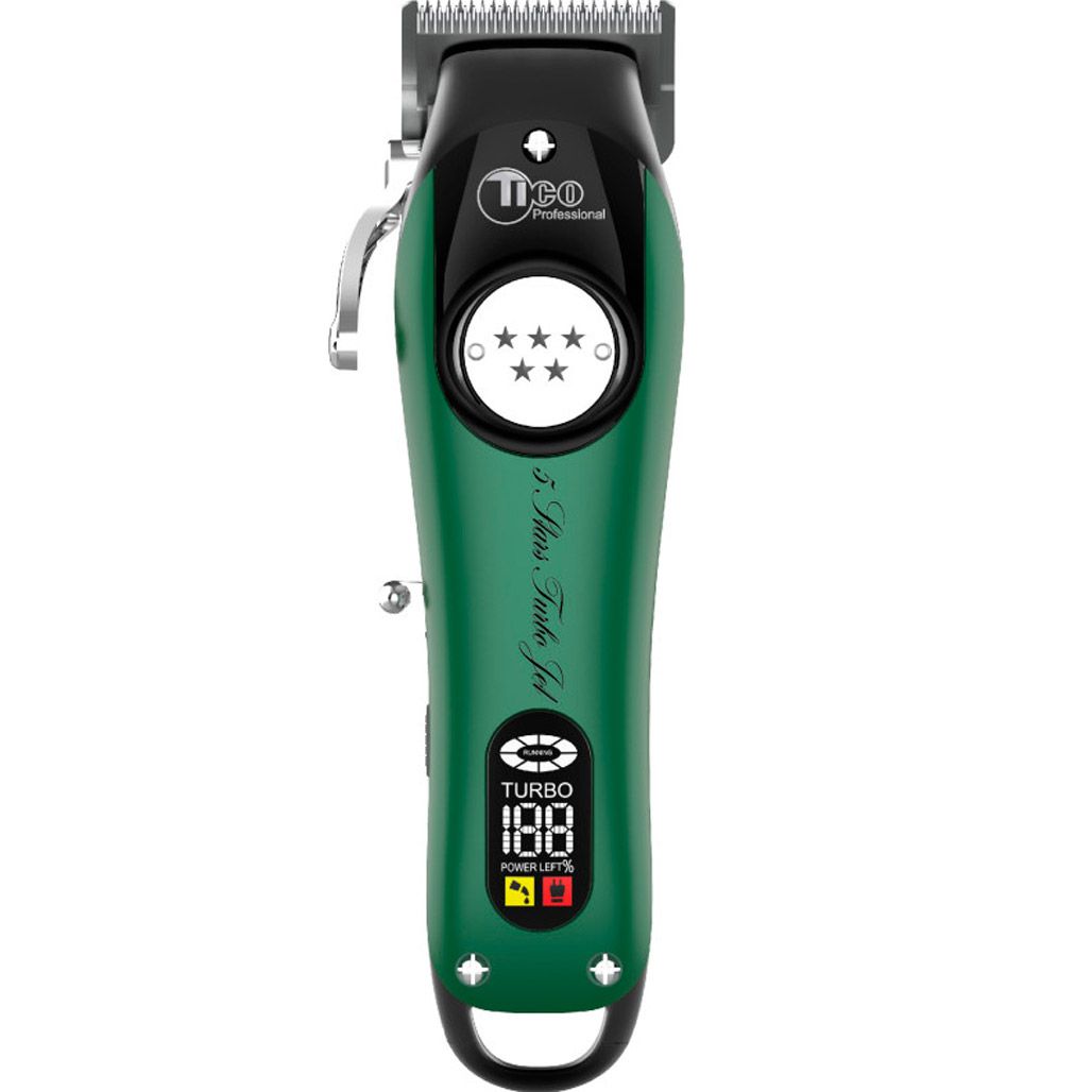 

Машинка для стрижки TICO Professional 5 Star Turbo Jet Olive (100425)