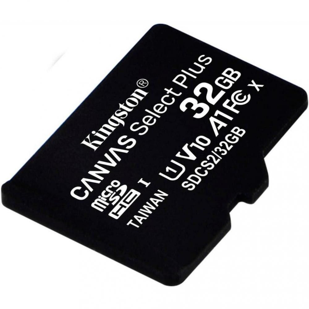 

Карта пам'яті Kingston 32GB microSDXC Canvas Select Plus A1 C10 (SDCS2/32GB)