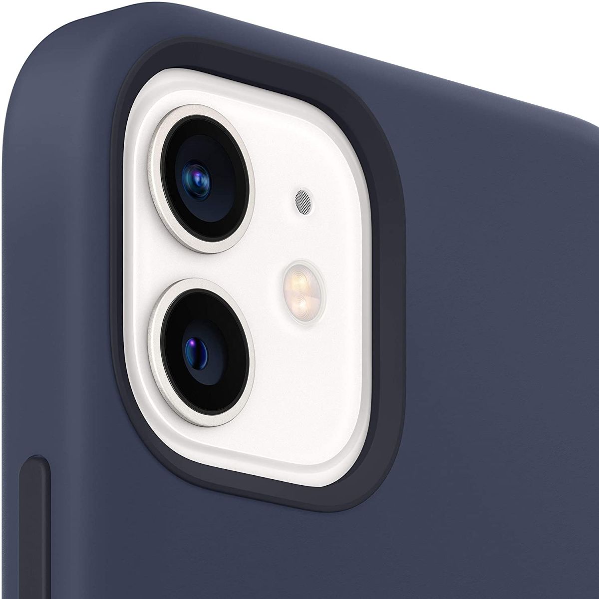 Чохол Silicone Case з MagSafe для Apple iPhone 12/12 Pro (Deep Navy) ААА