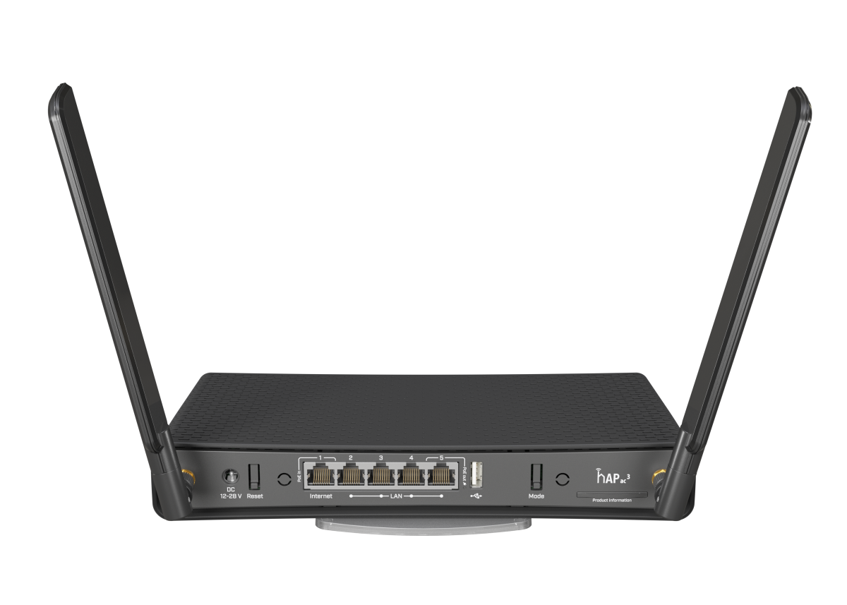 Беспроводной маршрутизатор (роутер) Mikrotik hAP ac3 (RBD53iG-5HacD2HnD) [64980] 