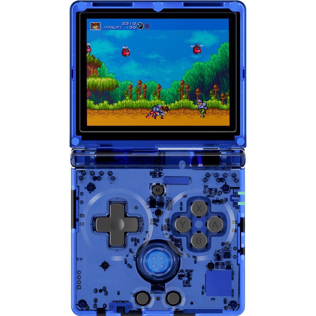 

Ретро ігрова приставка Anbernic RG35XXSP 64GB Blue Transparent