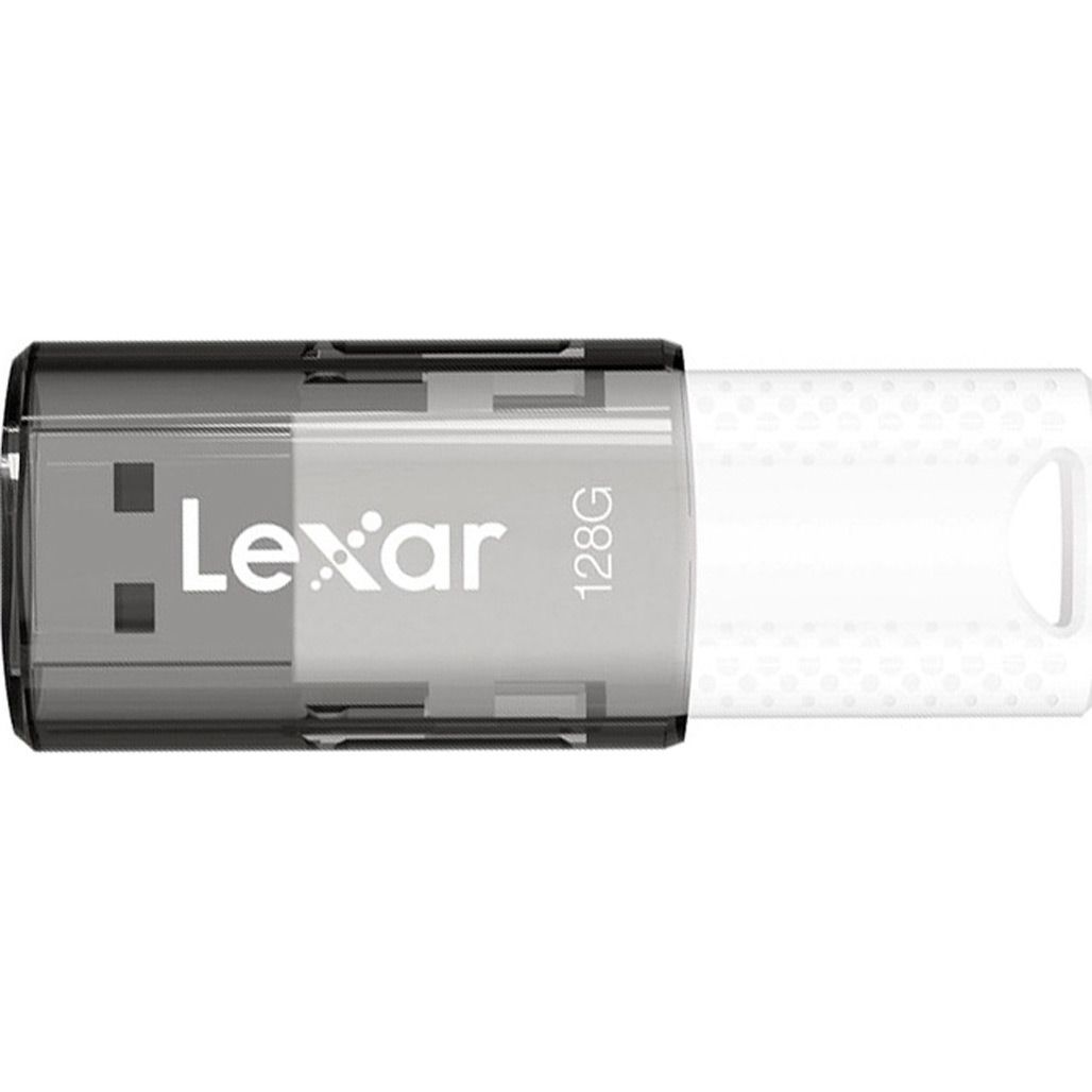 

USB флеш-накопичувач Lexar JumpDrive S60 128GB USB-A 2.0 (LJDS060128G-BNBNG)
