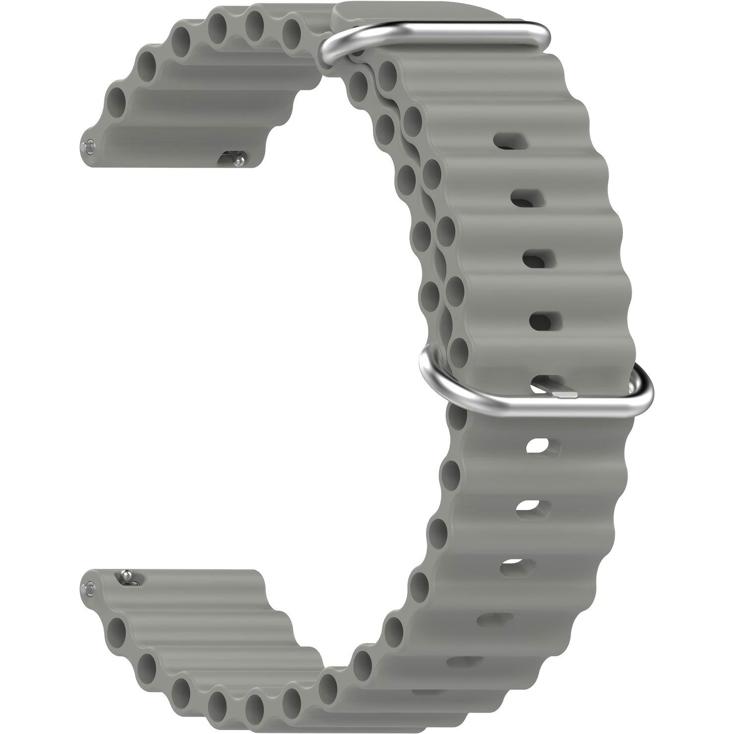 

Універсальний ремінець для смарт-годинників DK Ocean Band 22mm Grey