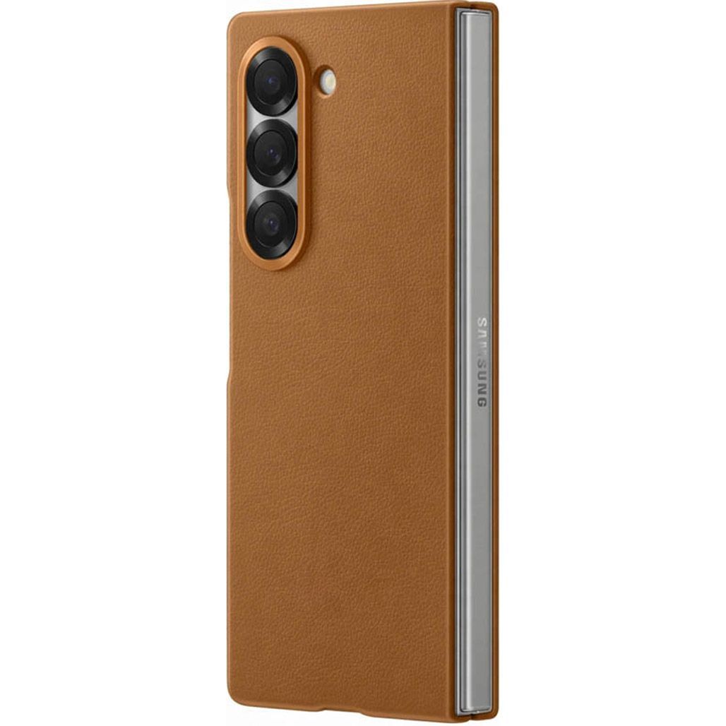 Чохол Epik Leather Case для Samsung Galaxy Fold6 Brown AAA