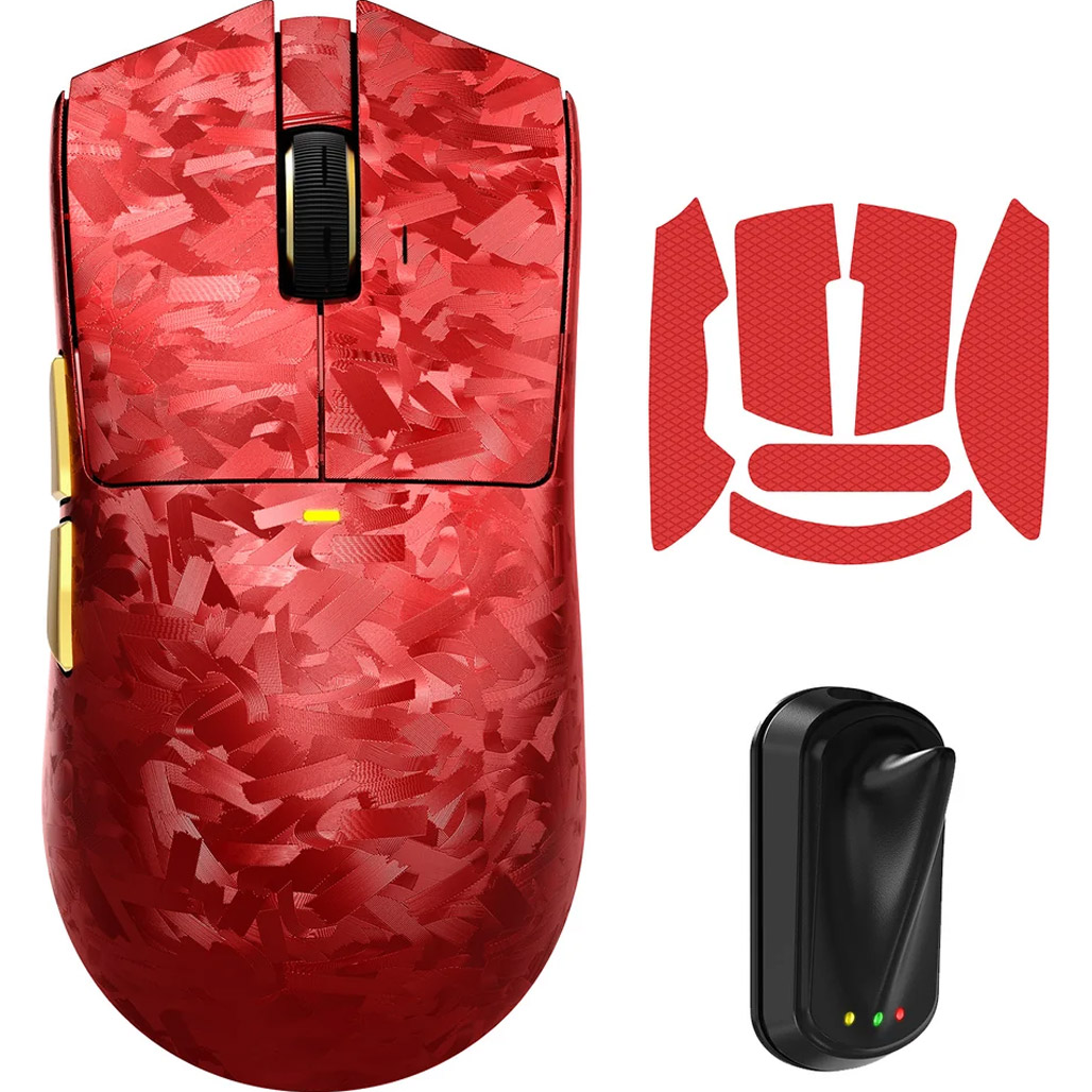 Миша Attack Shark X11 Ultra Red