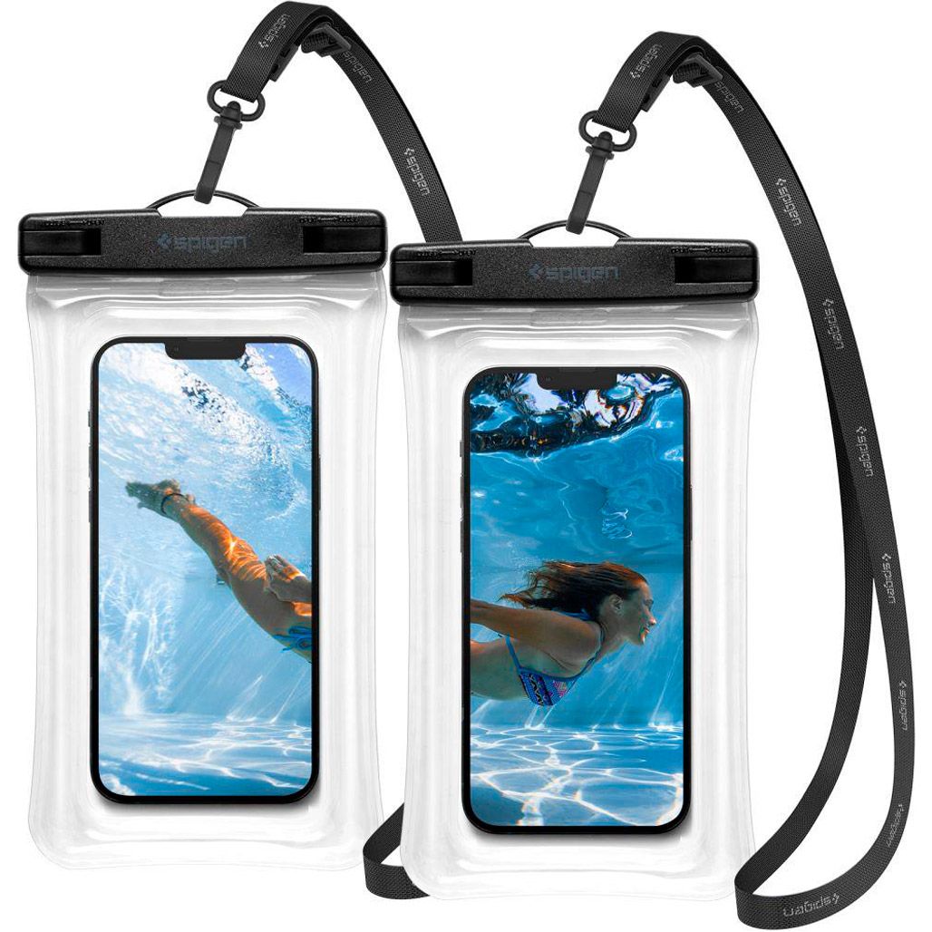 

Водонепроникний чохол Spigen A610 Universal Waterproof 2шт Crystal Clear (AMP04528)