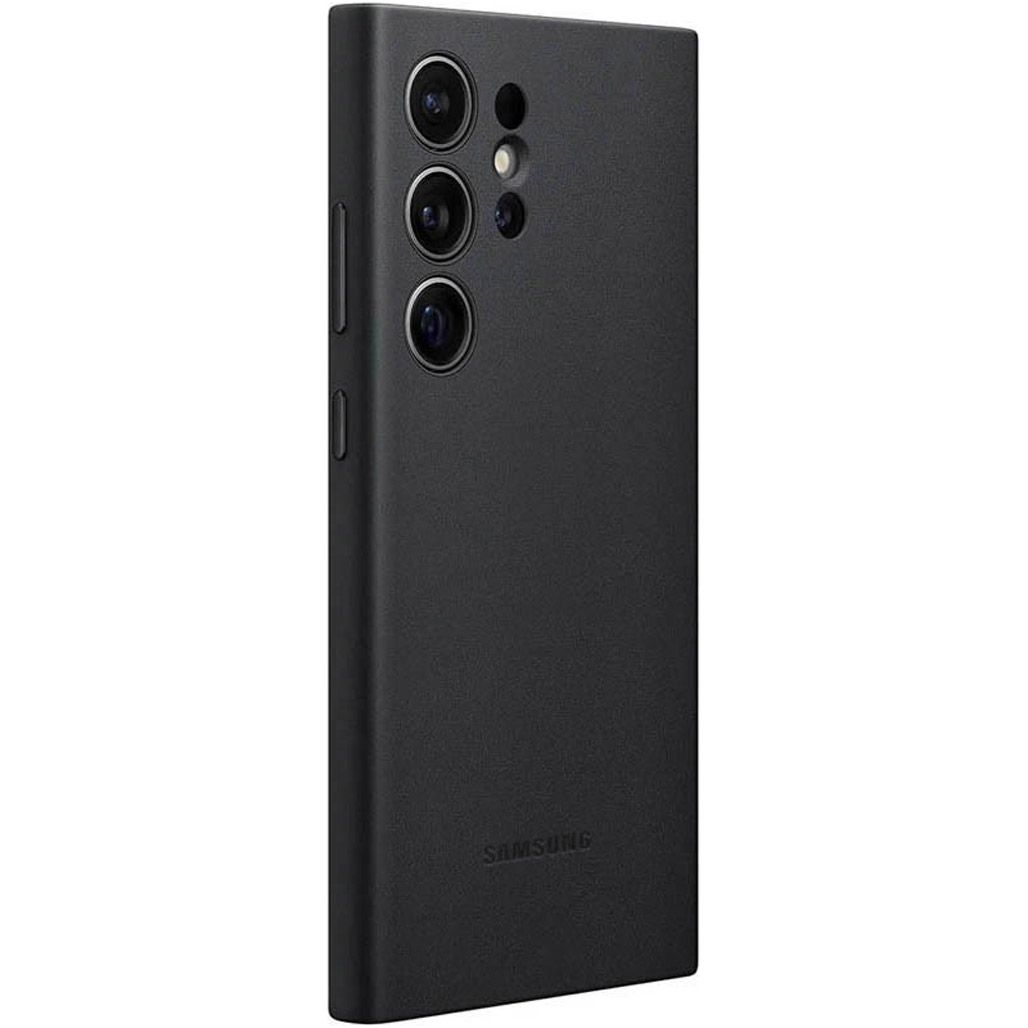 Чохол Epik Leather Case для Samsung Galaxy S24 Ultra Black AAA