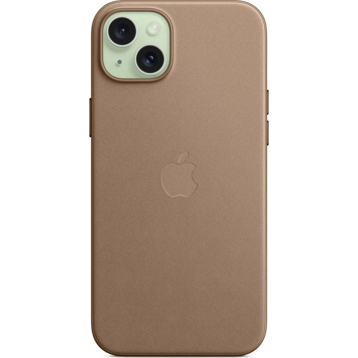 Чохол Apple FineWoven Case with MagSafe для iPhone 15 Plus Taupe AAA 