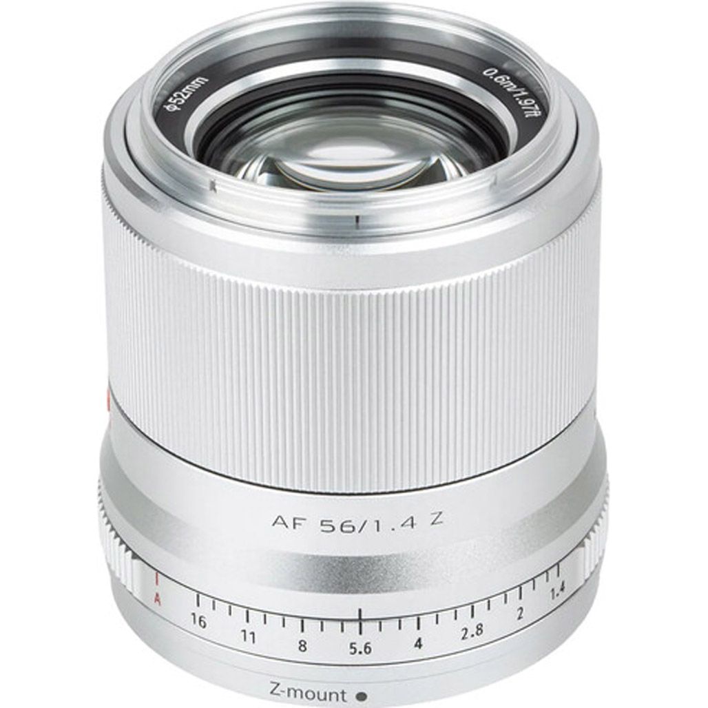 

Объектив Viltrox AF 56mm f/1.4 STM Lens for Nikon Z Silver