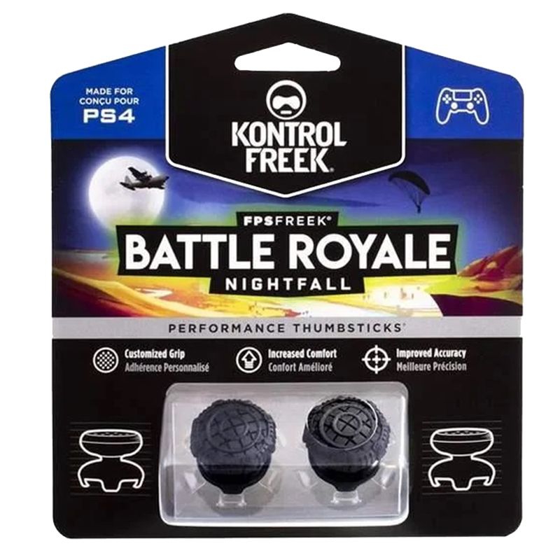

Накладки на стики KontrolFreek BATTLE ROYALE NIGHTFALL 2-pack (PS4) (B07N4C9YNM)