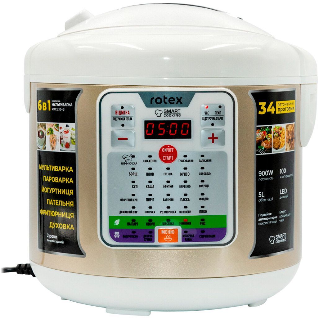 

Мультиварка Rotex RMC530-G