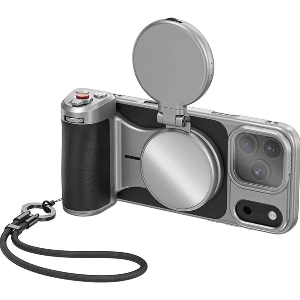 

Держатель с зарядкой Telesin Master Grip Creator Combo для iPhone 17 Pro Max (P5-MCS-25-TIP)