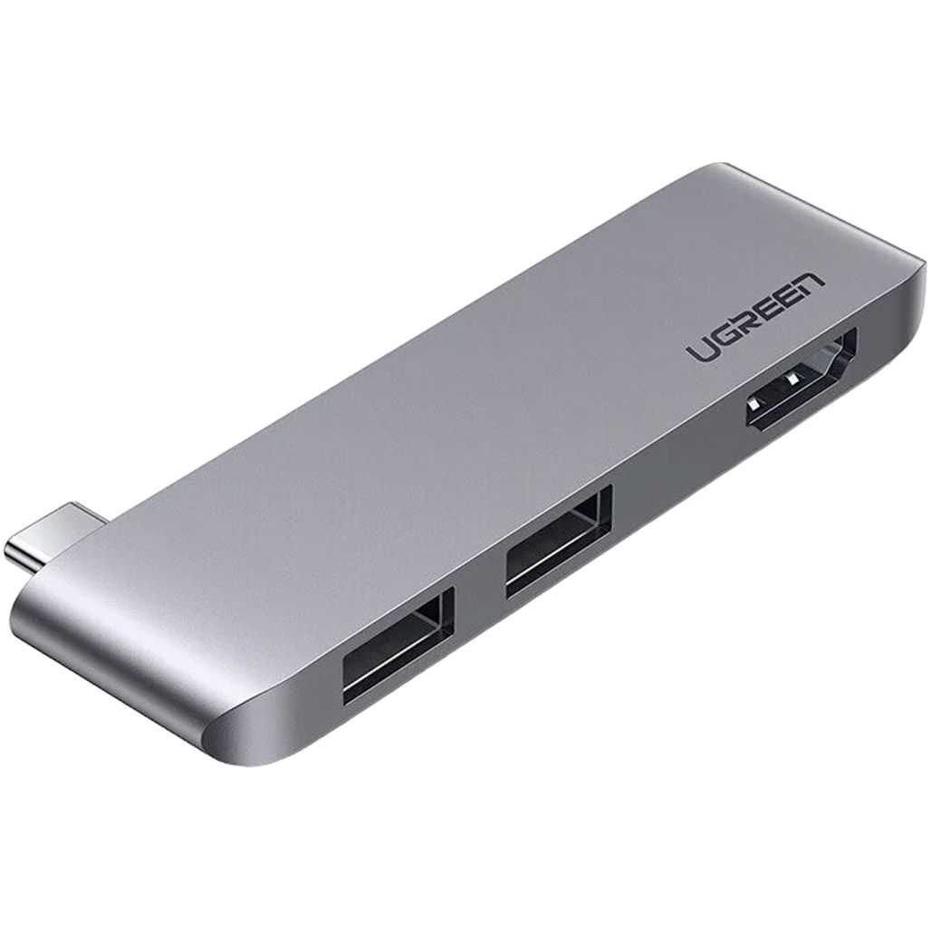 

USB-хаб Ugreen CM263 USB-C to 2-Port USB 3.0 + HDMI (60567)