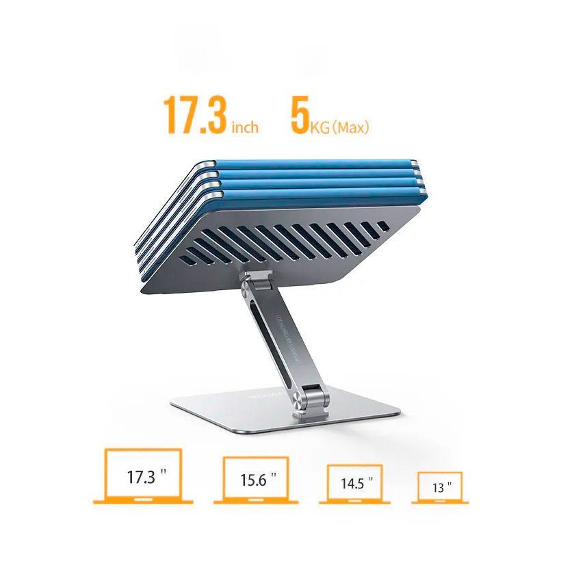 Підставка для ноутбука Ugreen LP339 Adjustable Laptop Stand Silver (UGR-40291)