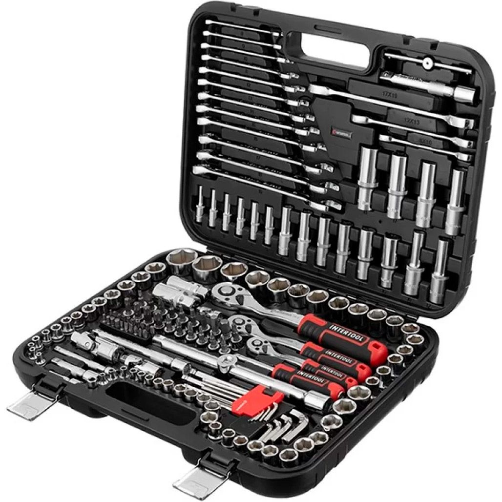 

Набор инструментов Intertool ET-8156 156шт