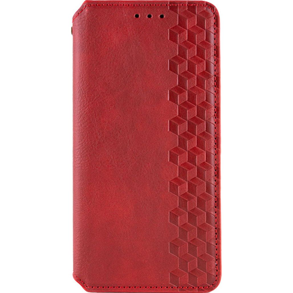 

Чехол-книжка GETMAN Cubic Cover Case для Galaxy A54 5G Red