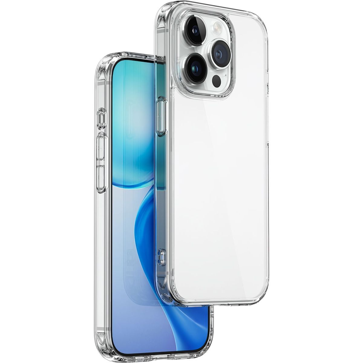 

Чохол WiWU ZCC-108 TPU Clear Series для Apple iPhone 16 Transparent