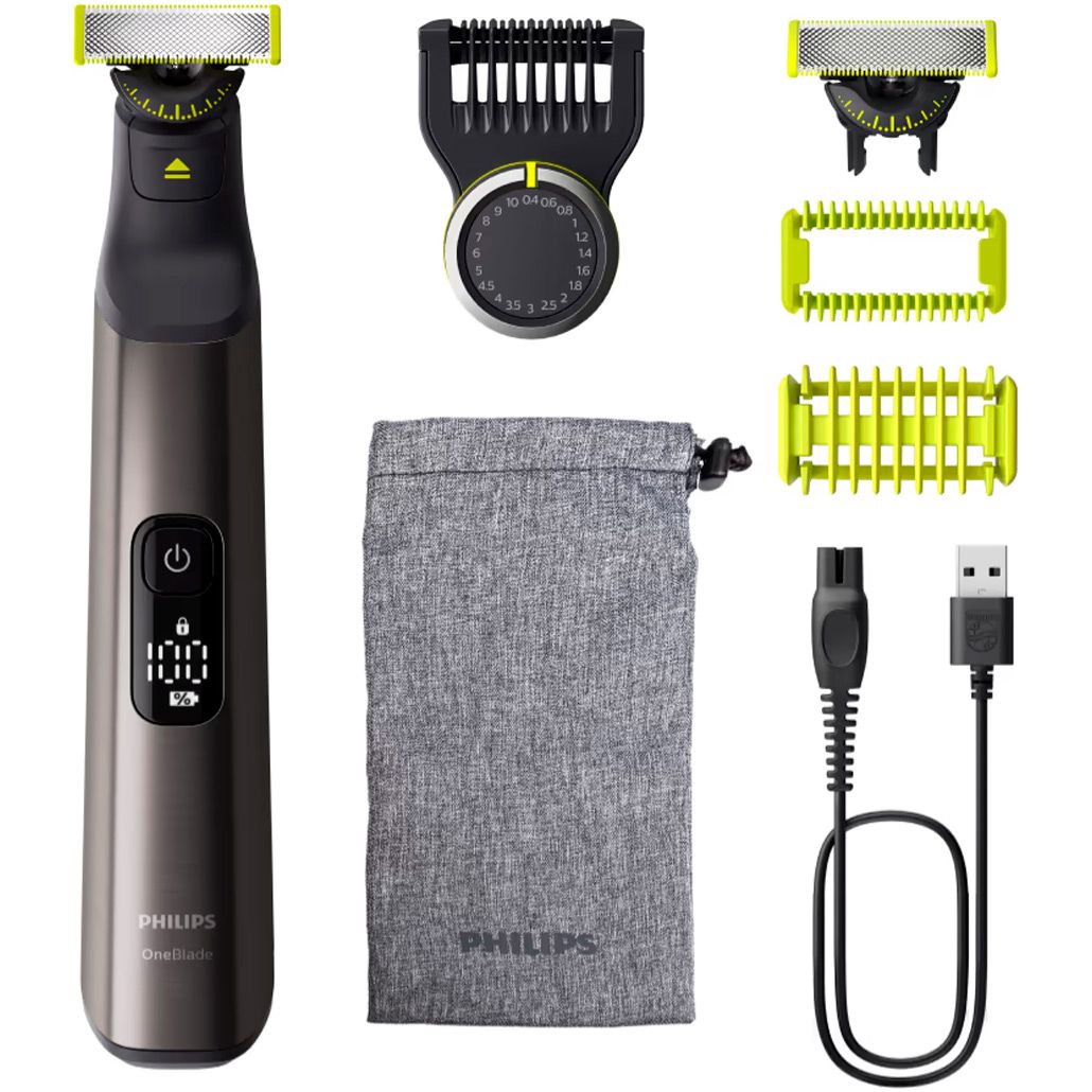 

Тример для бороди та вусів Philips OneBlade Pro 360 QP6552/15