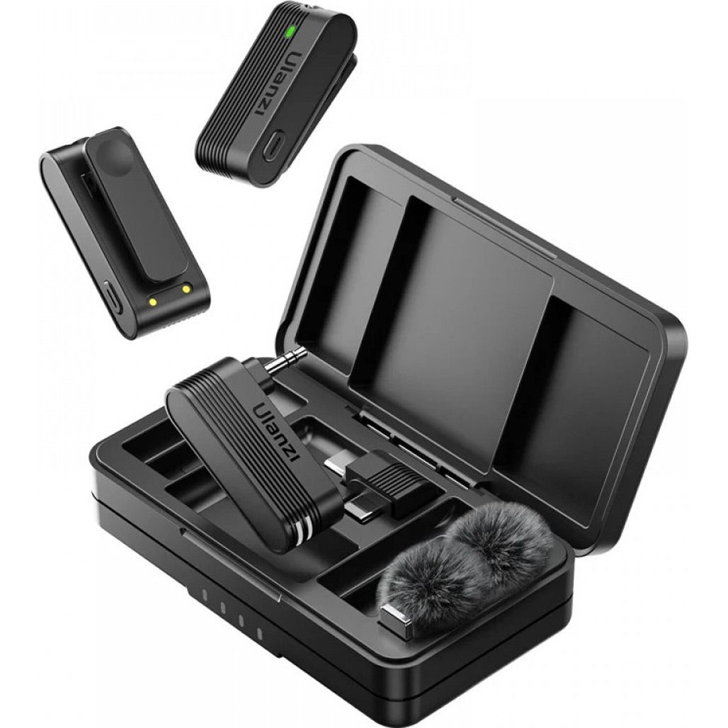 

Микрофонная радиосистема Ulanzi A100 Type-C + 3.5mm (UV-A014)