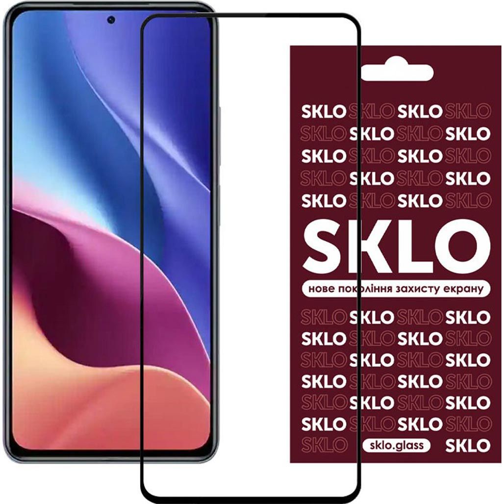 

Захисне скло SKLO 3D Full Glue Tempered Glass для Xiaomi Poco M4 Pro 5G/11T 5G/Note 11 5G (Black)