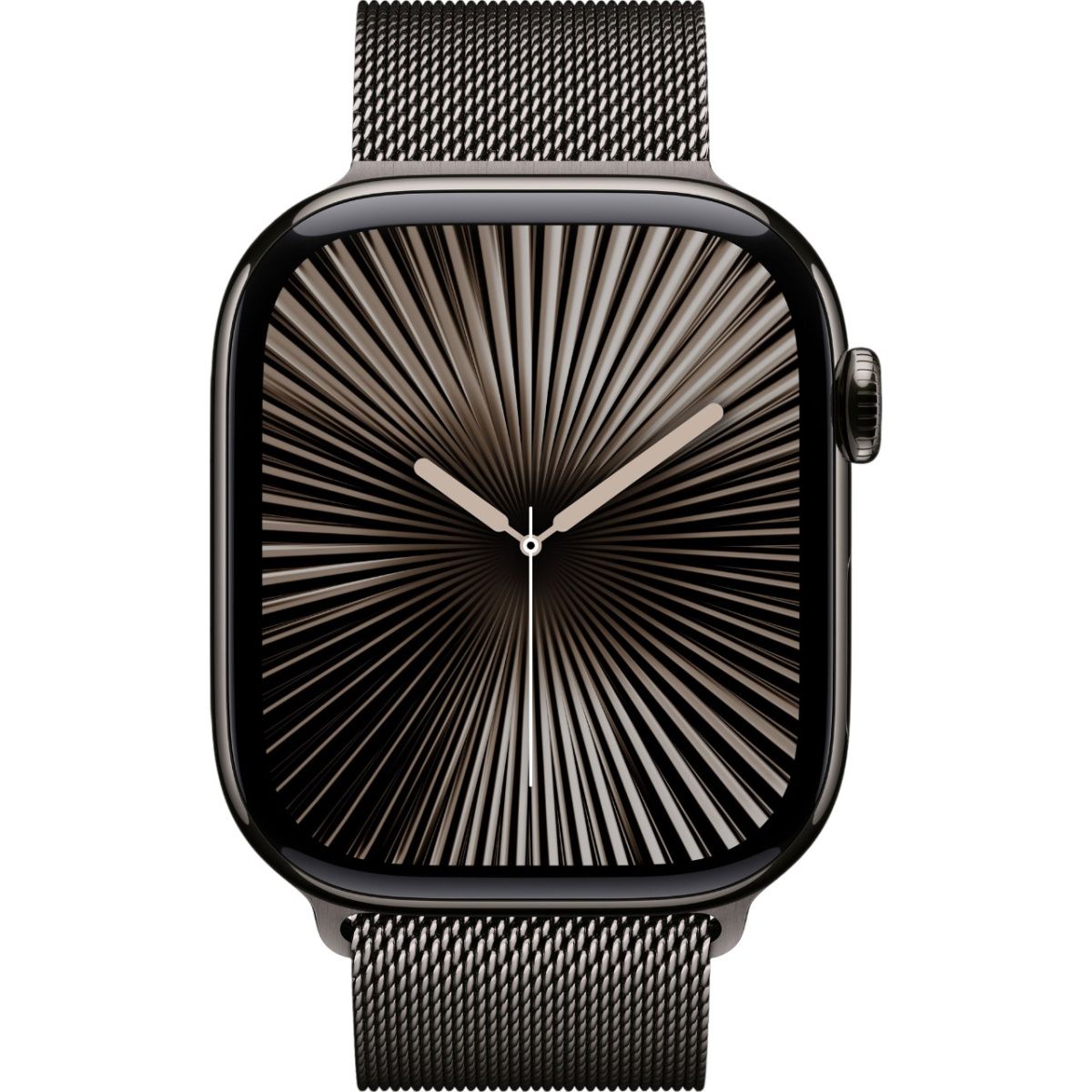 Смарт-годинник Apple Watch Series 10 GPS + Cellular 46mm Slate Titanium Case with Slate Milanese Loop S/M (MC7R4)