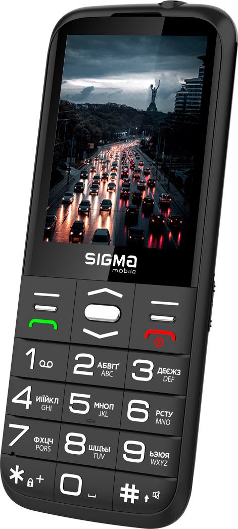 Мобільний телефон Sigma mobile Comfort 50 Grace Black UA-UCRF
