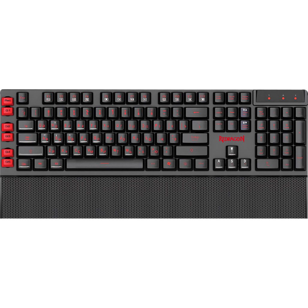 

Клавіатура Redragon Yaksa UKR Black (70392)