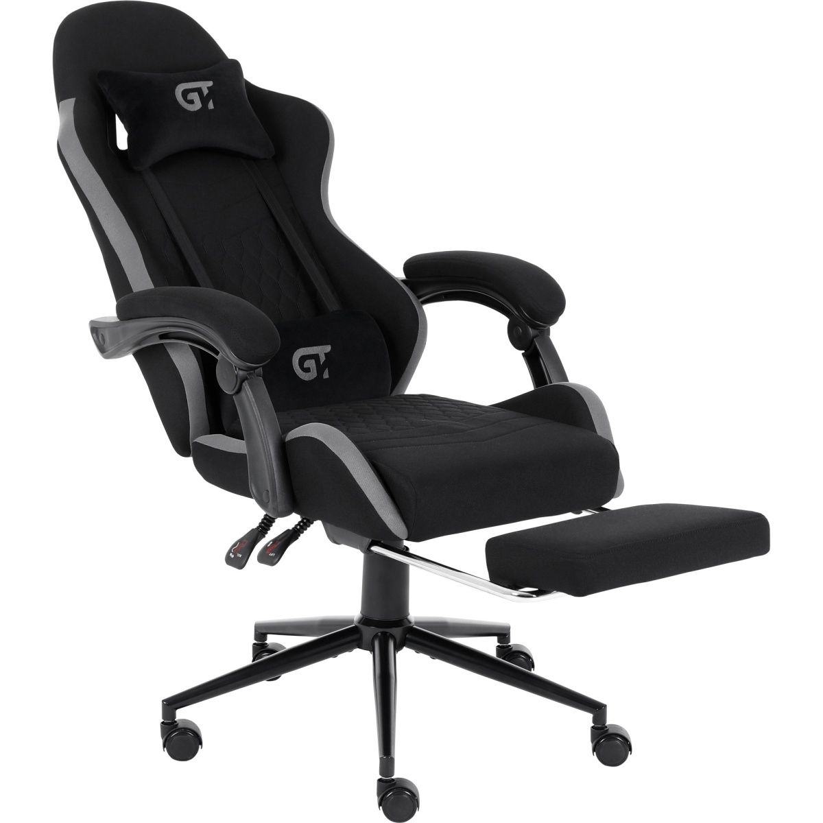 Геймерське крісло GT Racer X-2324 Fabric Black/Gray