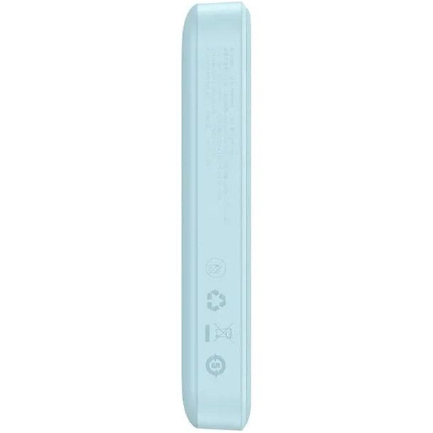 Зовнішній акумулятор Baseus Magnetic Mini Wireless Fast Charge Power Bank 10000mAh 20W Blue (PPCX110103)