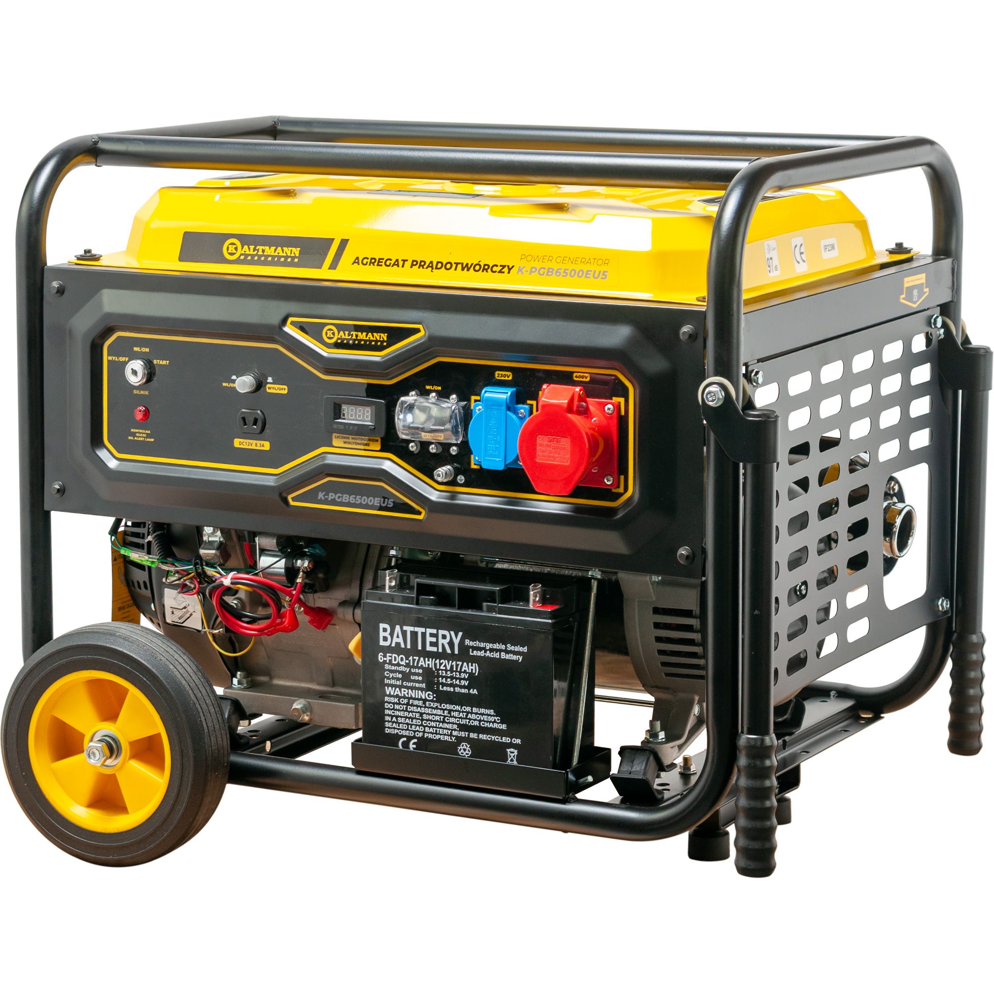 

Генератор бензиновый KALTMANN K-PGB6500EU5