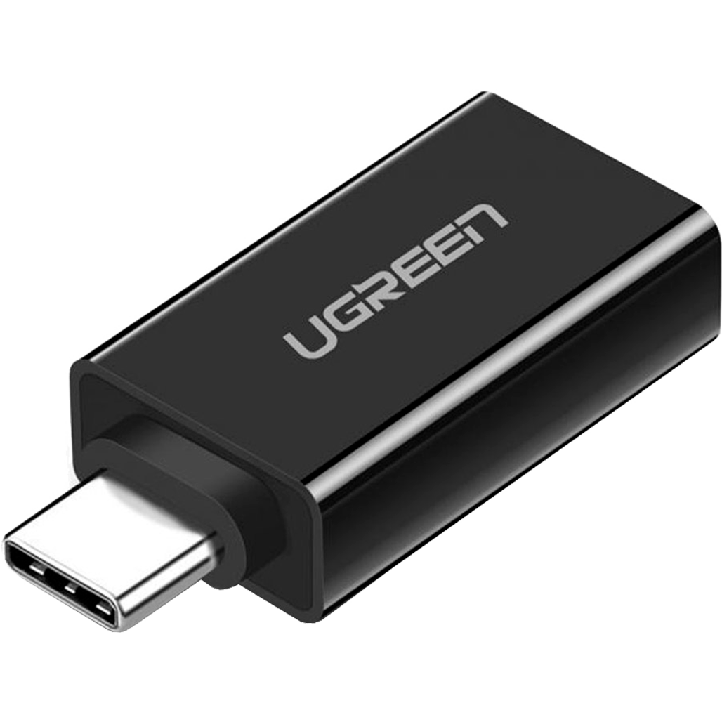 

Переходник Ugreen USB-C to USB 3.0 OTG Black (US173/30155)