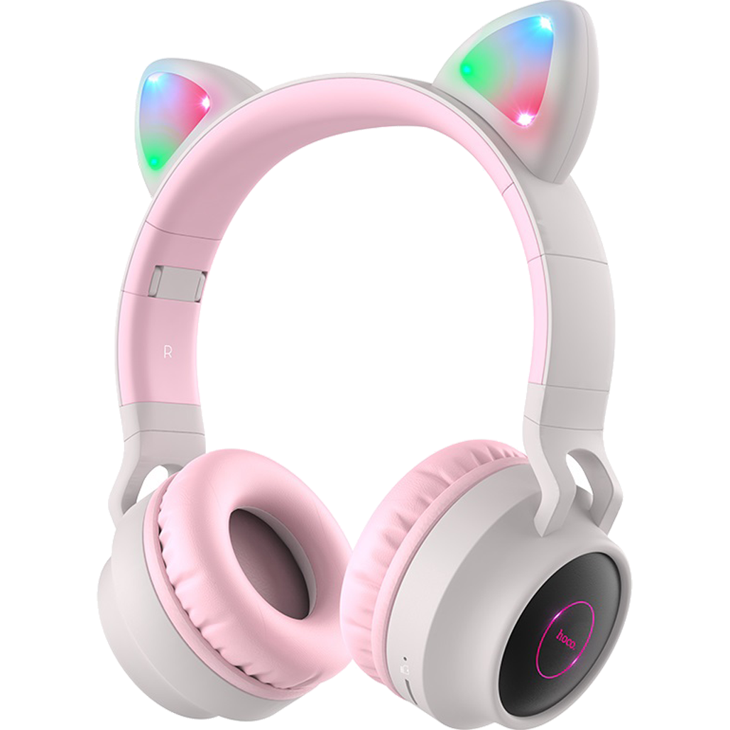 

Наушники Hoco W27 Cat Ear Stereo Bluetooth Headphones Grey (718457)