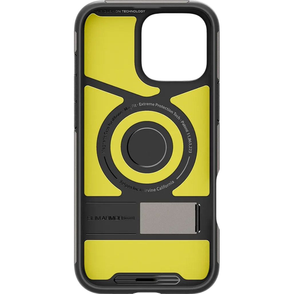 Чохол Spigen Slim Armor with MagSafe для Apple iPhone 16 Pro Gunmetal (ACS08163) 