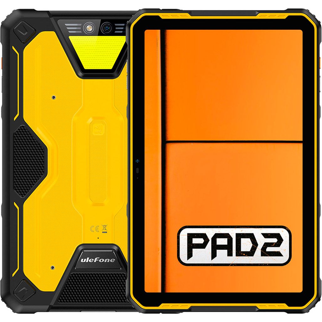 

Планшет Ulefone Armor Pad 2 8/256GB LTE Black-Yellow