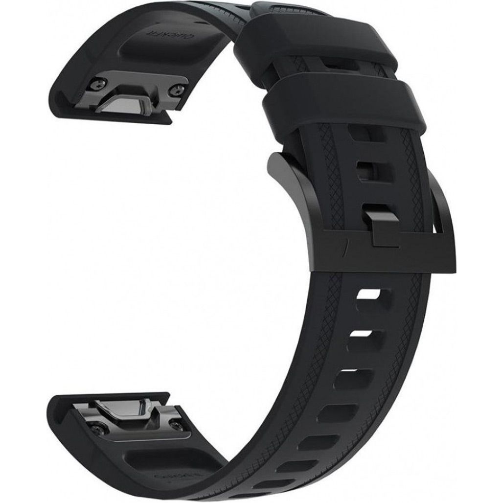 

Ремінець ArmorStandart Silicon для Garmin 20mm Black (ARM60799)