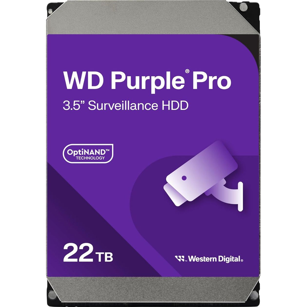 

Жорсткий диск 3.5" WD Purple Pro 22TB SATA 512 MB (WD221PURP)