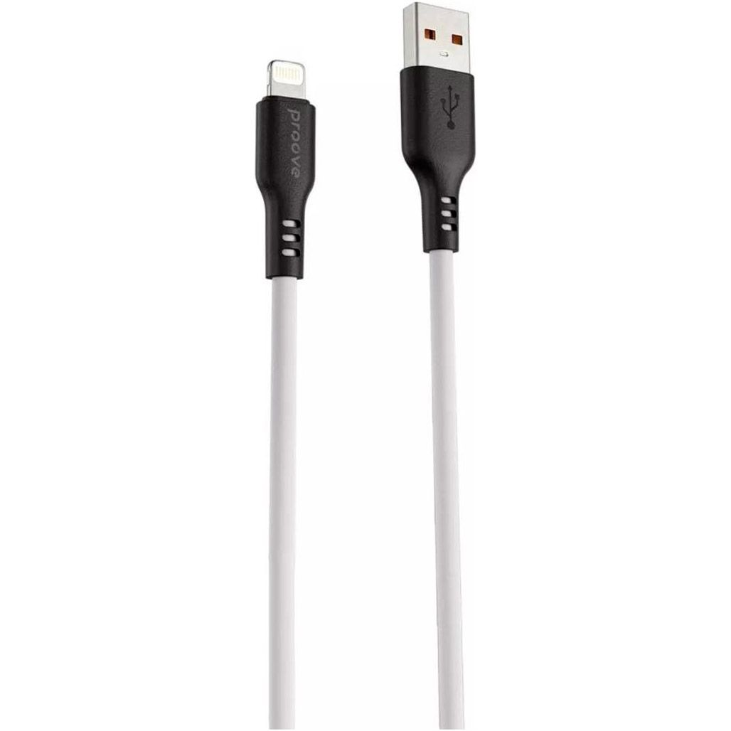 

Кабель Proove Rebirth USB-A to Lightning 2.4A 1m White (CCRE60001102)