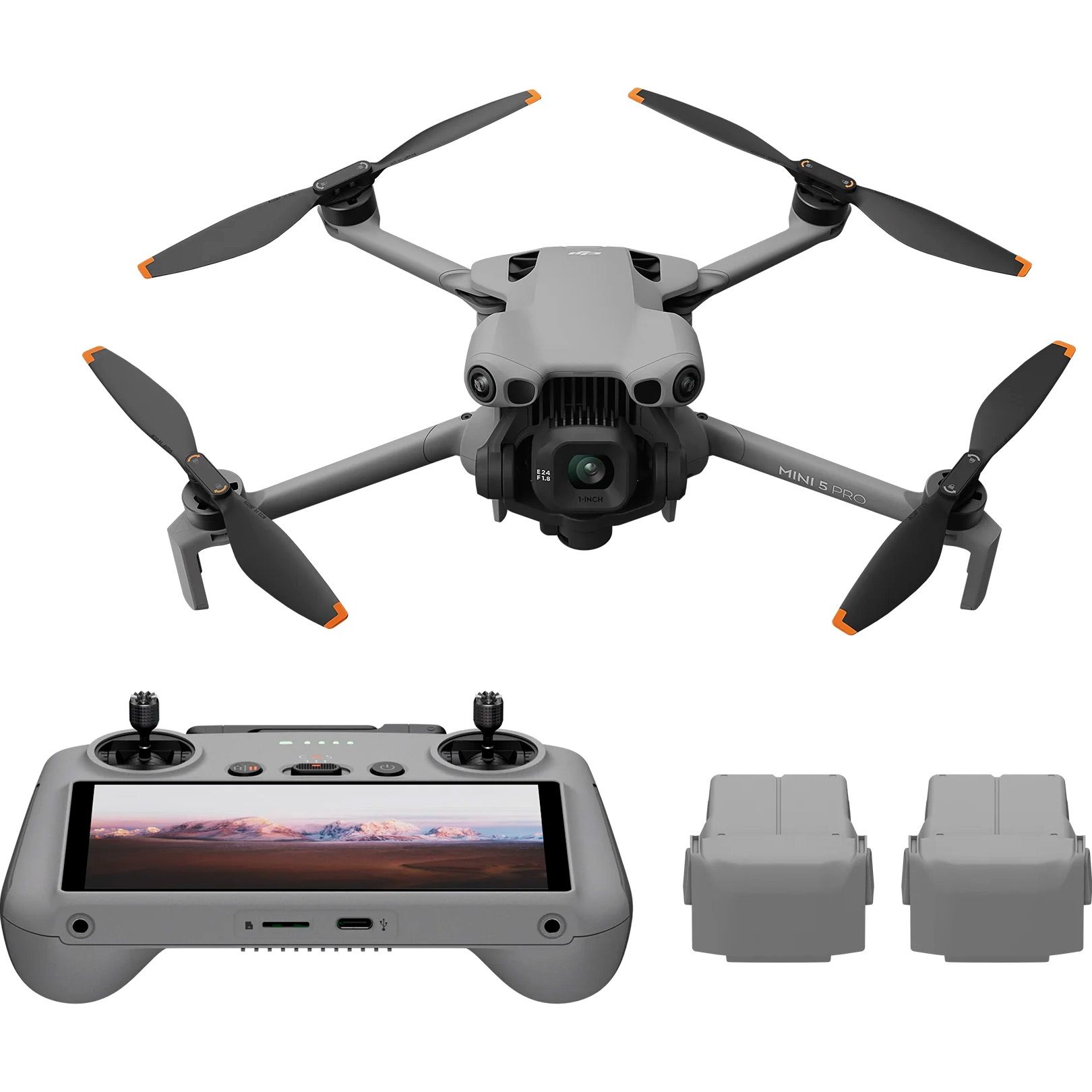 

Квадрокоптер DJI Mini 5 Pro Fly More Combo with RC-2 Remote Controller
