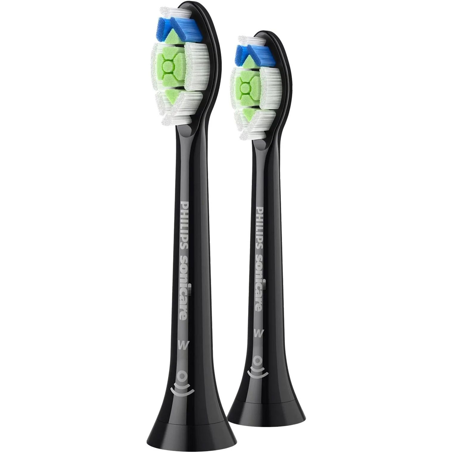 

Насадка для зубної щітки Philips Sonicare W2 Optimal White HX6062/88 Black 2шт