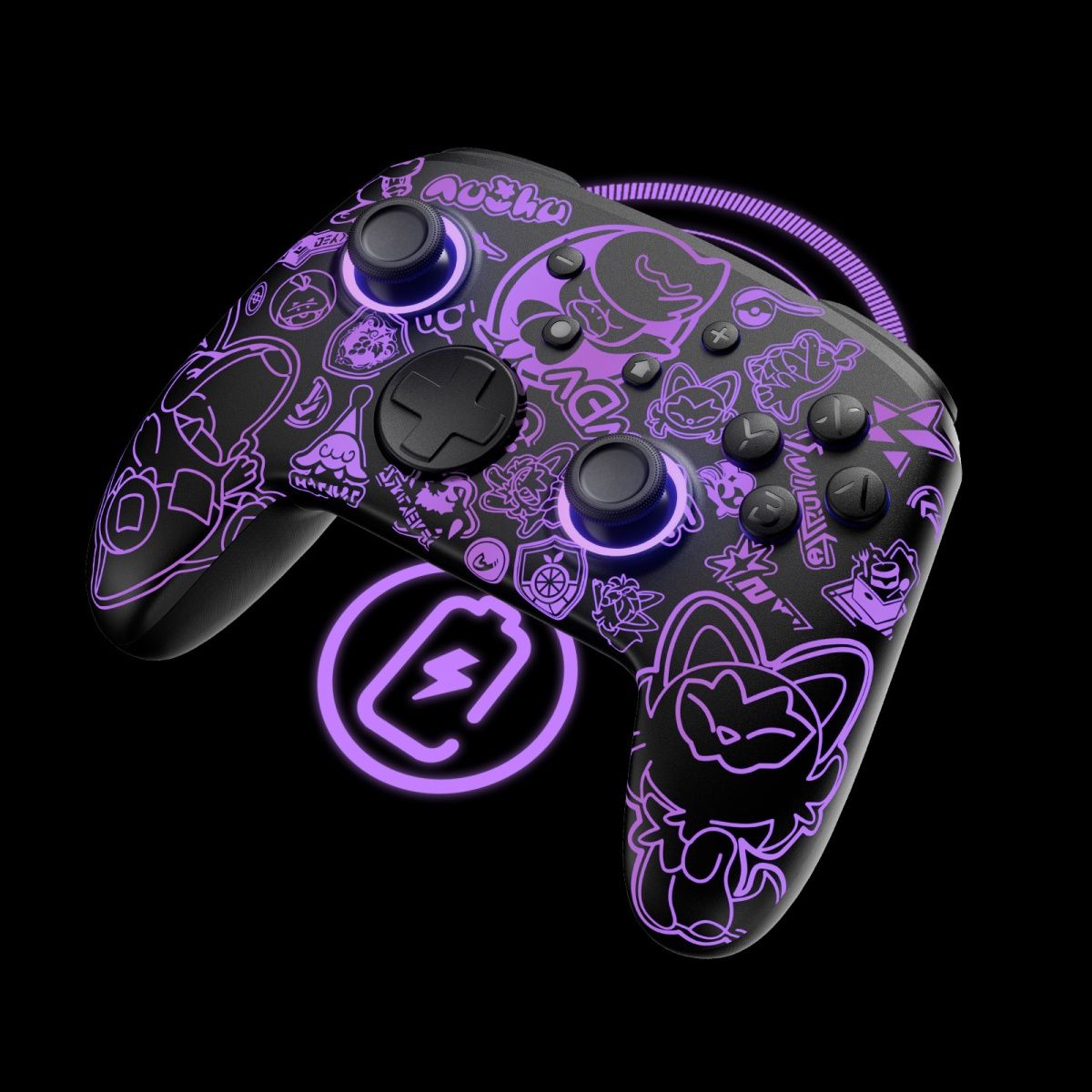 Геймпад FUNLAB Firefly Pro Wireless Switch Controller Violet
