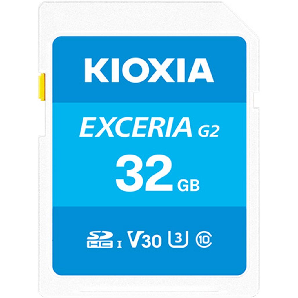 

Карта памяти Kioxia SDHC Exceria G2 32GB Class 10 UHS-I U3 V30 (R100/W50MB/s) (LNEX2L032GG4)