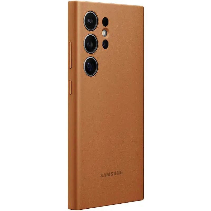 Чохол Epik Leather Case для Samsung Galaxy S24 Ultra Brown AAA