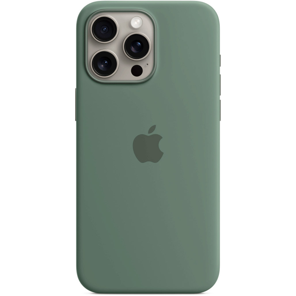 

Чохол Silicone Case with MagSafe для Apple iPhone 15 Pro Max Cypress AAA