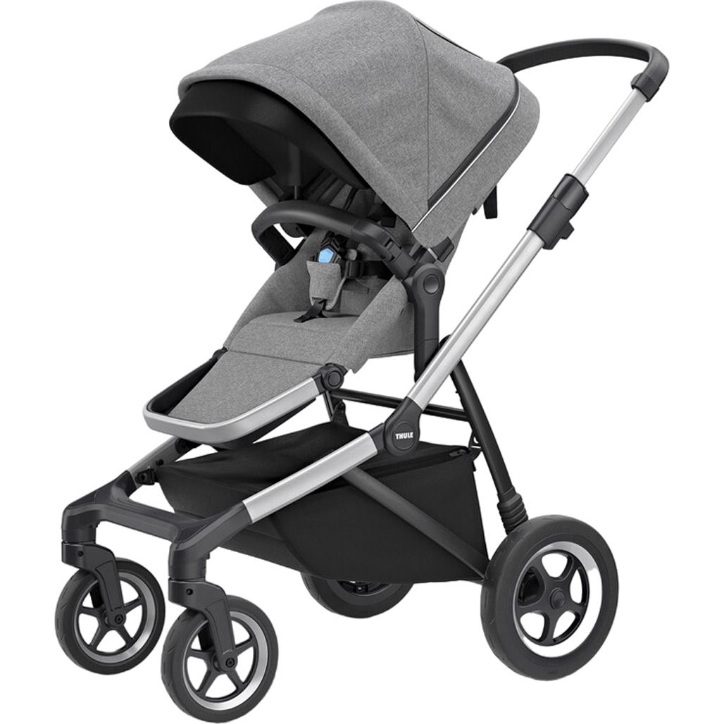 

Дитяча коляска Thule Sleek Aluminum/Gray Melange (11000001)