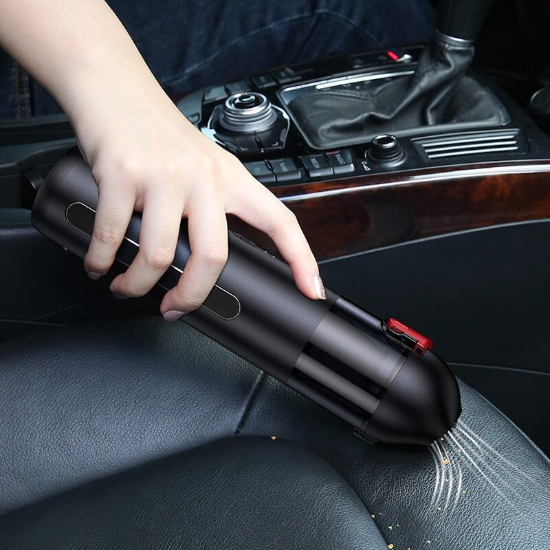Ручний пилосос Usams US-ZB234 Mini Handheld Vacuum Cleaner Geoz Series Suction 6000Pa (Black)